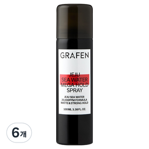 그라펜 제주 해수 메가홀드 스프레이, 100ml, 6개