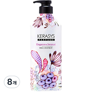 케라시스 퍼퓸 샴푸 엘레강스 앤 센슈얼, 980ml, 8개