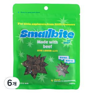 바잇미 강아지 미니트릿 스몰바이트, 100g, 6개, 소