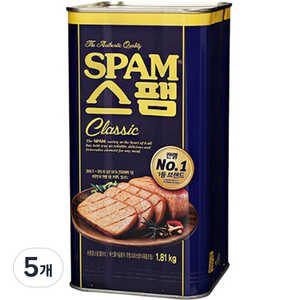스팸 클래식, 1.81kg, 5개
