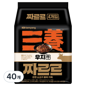 삼양 짜르르 140g, 40개