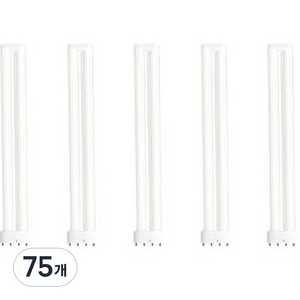 오스람 이관형광등 24W Dulux L, 전구색, 75개