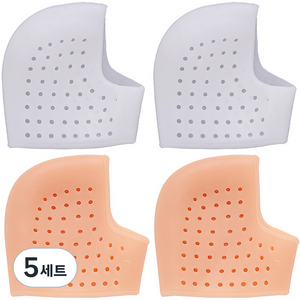 리앤베르 뒷꿈치 보습 패드 스킨 L 2p + 화이트 L 2p 세트, 5세트