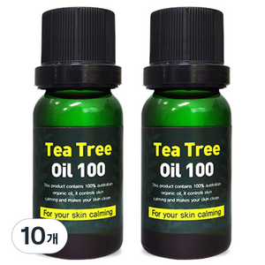 시크릿플랜트 티트리 오일 100, 10ml, 10개