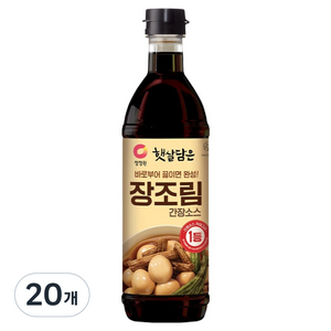 햇살담은 장조림간장소스, 800ml, 20개