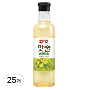 백설 맛술 로즈마리, 500ml, 25개