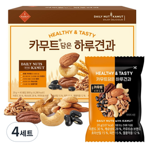 하루견과 카무트 담은 하루견과 선물세트 800g, 4세트