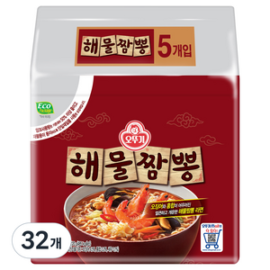 오뚜기 해물짬뽕 120g, 160개