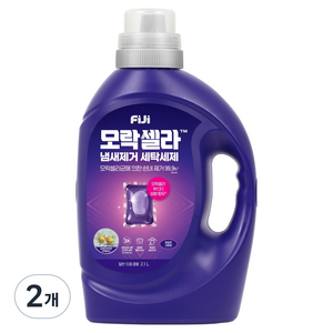 피지 모락셀라 냄새제거 세탁세제 코튼향, 2.1L, 1개입, 2개