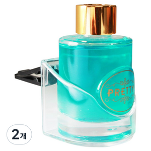센텍 프리티 차량용 디퓨져 30ml 본품, 클린코튼, 2개
