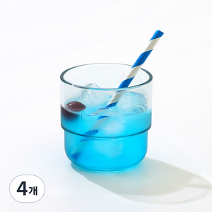 탁가온 유아용 에코젠 투명컵, 민트, 4개, 200ml