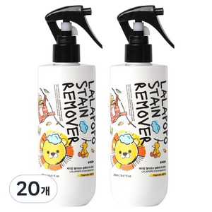 케이맘 랄라포포 유아용 얼룩제거제, 280ml, 1개입, 20개
