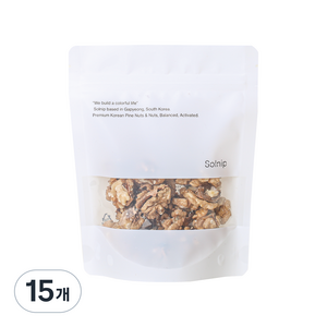 솔닙 국산 호두, 80g, 15개
