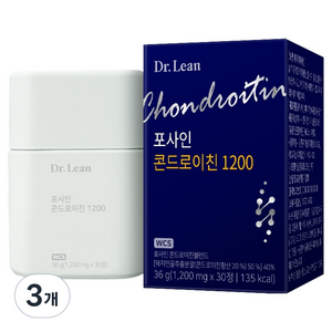 닥터린 포사인 콘드로이친 1200 36g, 3개, 30정