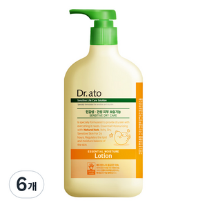 닥터아토 에센셜 모이스춰 로션, 500ml, 6개