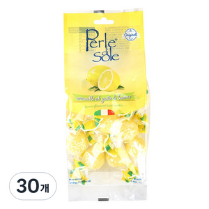 페를레디솔레 레몬 사탕, 110g, 30개