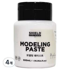 쉴드 모델링 페이스트, 4개, 500ml