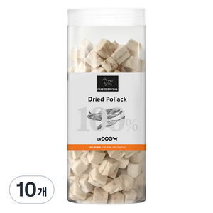 닥터독 강아지 동결건조 트릿, 북어, 120g, 10개