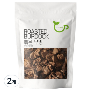 그린팟 볶은 우엉차, 2개, 1개입, 100g