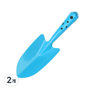 알앤유 가정용 꽃밭 원예용 삽 블루, 2개