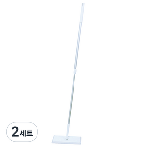 선우랜드 막대걸레 표준형 2단 부직포 청소기 + 청소포 3p, 2세트