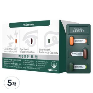 위시헬씨 하루엔진 포 맨, 30회분, 5개