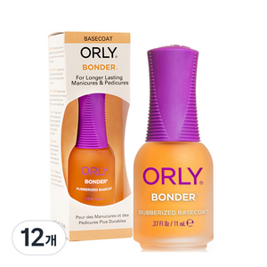 오를리 본더 베이스코트 매니큐어, 11ml, 12개