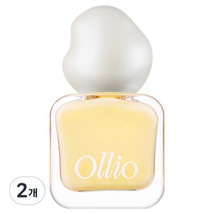 Ollio 체리시 네일폴리쉬, 레몬 글레이즈, 9ml, 2개