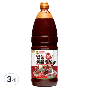 첫맛 만능 불 볶음양념, 2kg, 3개