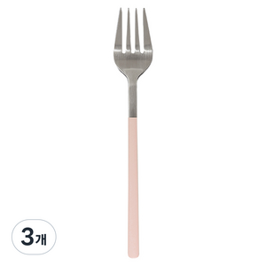 메종오브제 시에르 딜라잇 커트러리 티포크, 블로썸핑크, 3개