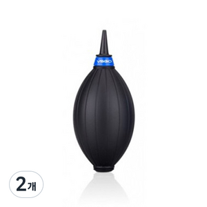비스고 미니 에어 블로워 카메라 청소 용품 Black, DDA-9, 2개