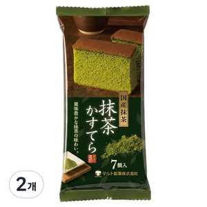 마루토세이카 녹차 카스테라, 170g, 2개