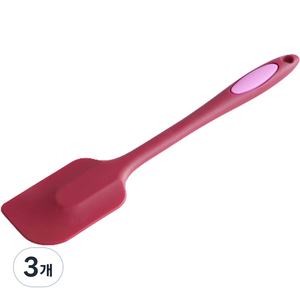 페르비타 실리콘 알뜰주걱, 버건디, 3개