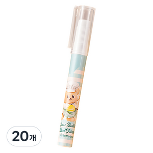 버터베어 슬림 고체풀 글루스틱 블루, 2.2g, 20개