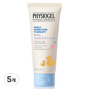 피지오겔 데일리 모이스쳐 테라피 베이비 인텐시브 크림, 100ml, 5개