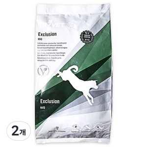 트로벳 강아지 NVD Exclusion 처방식사료, 피부/피모+알러지, 5.2kg, 2개