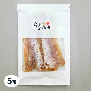 순돌이네 조미 명태알포, 200g, 5개