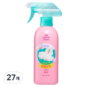 온더바디 코튼풋 발을 씻자 풋샴푸 비누향, 1개입, 27개, 385ml