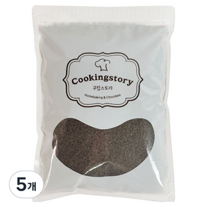 쿠킹스토리 초코크런치, 1kg, 5개