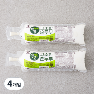 CJ제일제당 고소한 순두부, 350g, 4개입