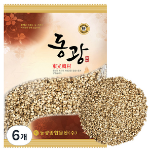 동광한방몰 국내산 더 구수한 볶은 홍화씨 홍화자, 600g, 6개