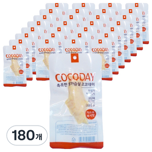 마코펫 고양이 촉촉한 닭가슴살 코코데이 간식, 가쓰오부시맛, 20g, 180개