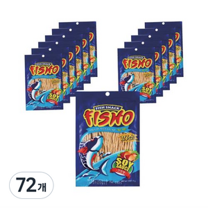 피쇼 간장맛 어포스낵, 15g, 72개