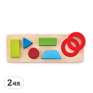 하페 멋진 도형 퍼즐, 2세트, 6피스