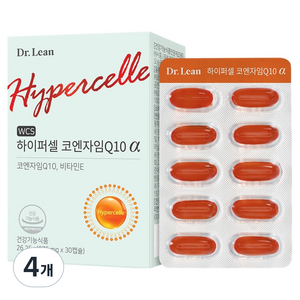 닥터린 하이퍼셀 코엔자임Q10 알파 26.25g, 30정, 4개