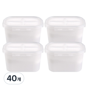 소다스쿨 내가 만드는 반복사용 제습제 전용용기 리필, 525ml, 40개