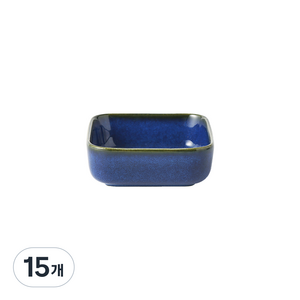까사무띠 쎄나 사각 볼 8cm, 블루, 15개