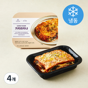 모두의맛집 오세득 셰프 치즈듬뿍 가지라자냐 (냉동), 400g, 4개