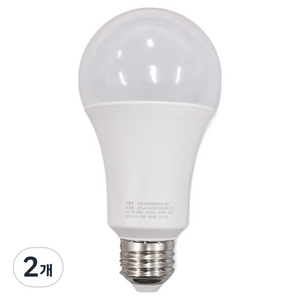 오스람 OM LED 벌브 전구 18W, 주광색, 2개