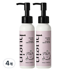 허긴 유아용 인텐시브 아토 고보습 오일, 100ml, 4개